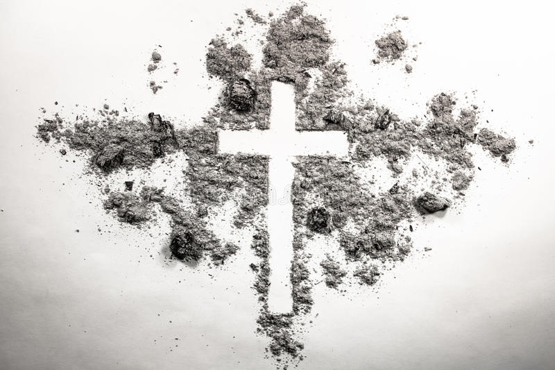 Ash Wednesday cross